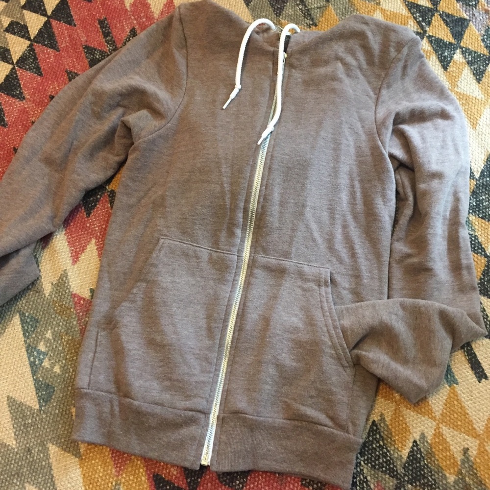 American Apparel Zip Hoodie